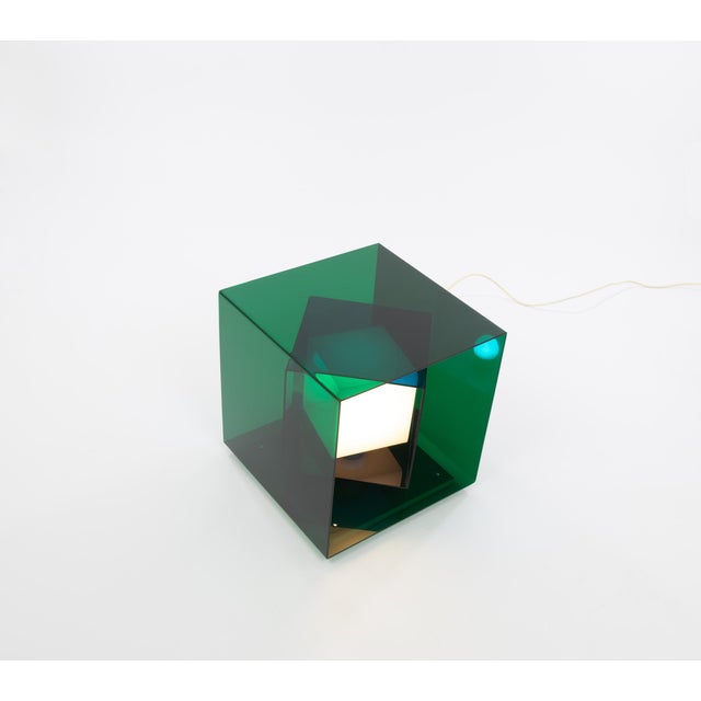 Stilnovo Kaleidoscopio Table Lamp by Giorgio Longoni for Stilnovo, 1960s For Sale - Image 4 of 9