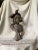 Antique French Art Nouveau Cast Iron Bust of a "Coquette" After Pablo Rigual For Sale - Image 13 of 13