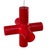 Red Crosslight Pendant Lamp by Jan Melis & Ben Oostrum for Dark, 2000s For Sale - Image 8 of 10