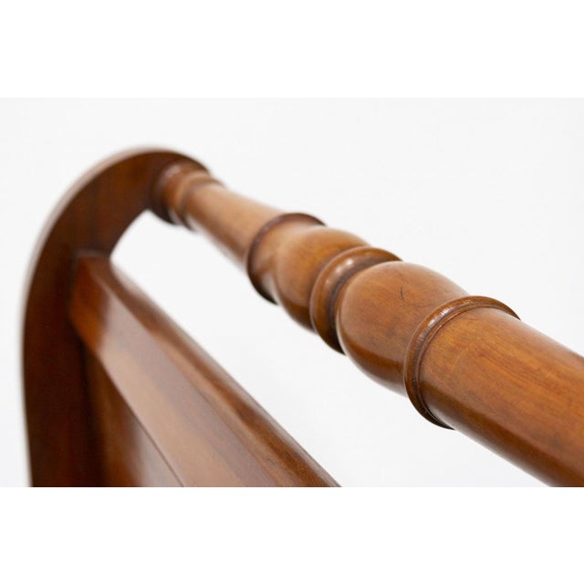 Wood Single Boat-Shaped Bed, 1800s For Sale - Image 7 of 18