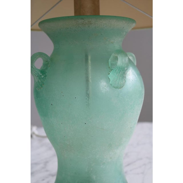 Italian Murano Amphore Lamp, 1970s For Sale - Image 6 of 12