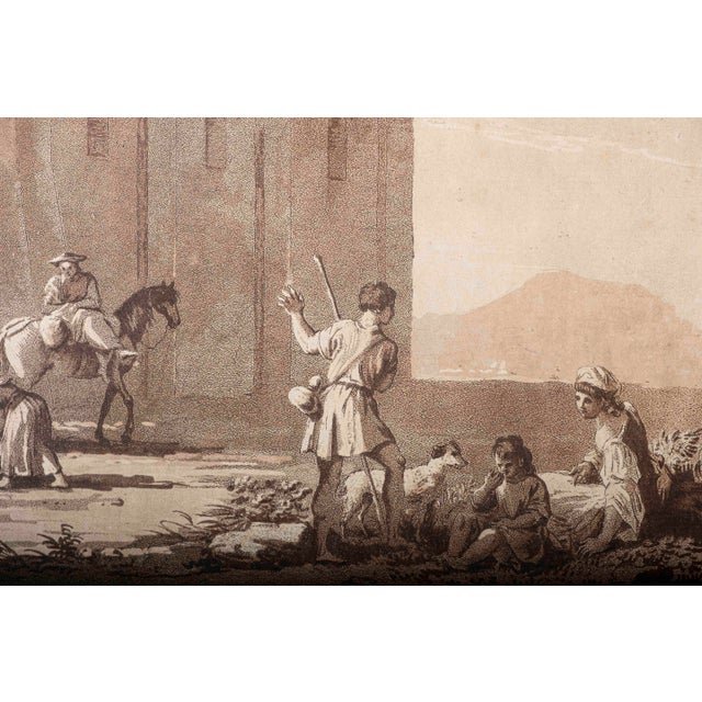 18th Century Paul Sandby “Sepulchre of King Theodorick” Aquatint After Clérisseau, Framed For Sale - Image 13 of 17