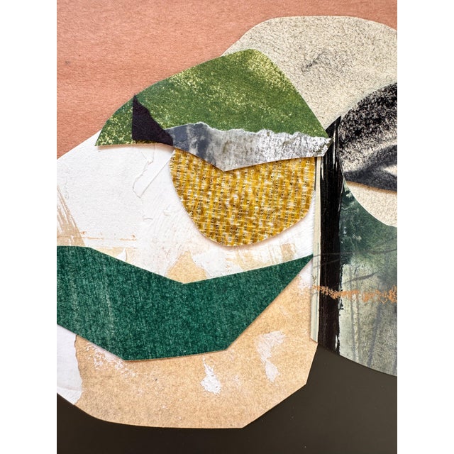 Paper "New Directive 6" Original Mixed-Media Collage on Paper by Zac Woodiel For Sale - Image 7 of 8
