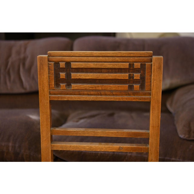 Vintage Brutalist Chairs, 1950s, Set of 6, in Very Good conditions. Designed 1950 to 1959