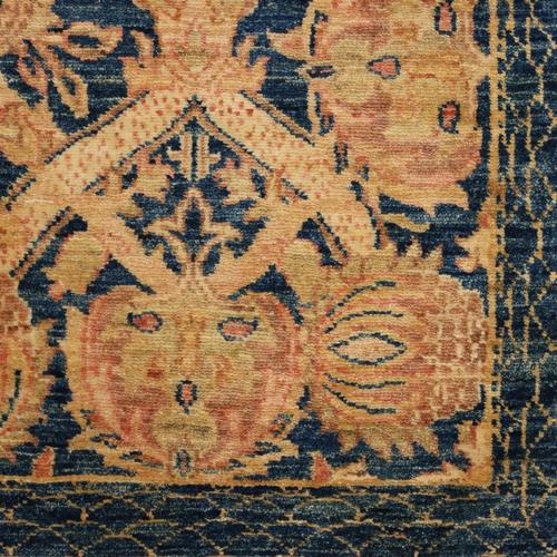 Herat Rug in Wool, Pakistan For Sale - Image 6 of 9