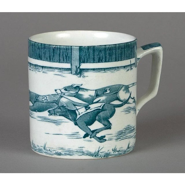 Staffordshire Greyhound Mug by Leighton Pottery For Sale - Image 9 of 9