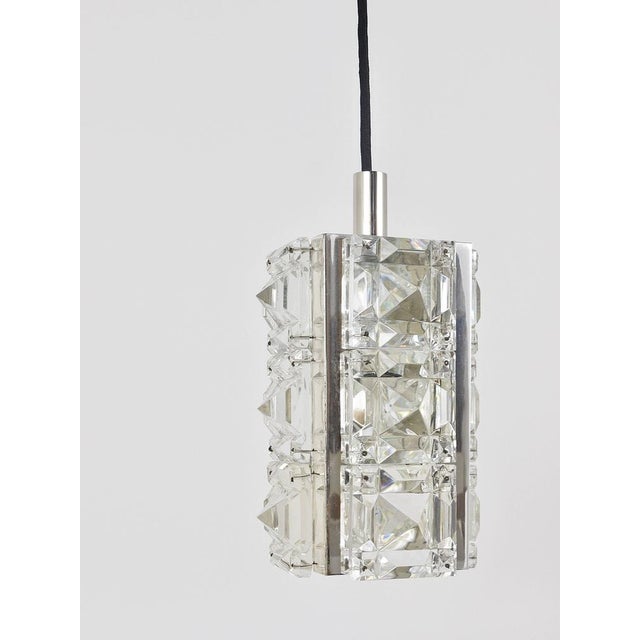 Faceted Crystal Pendant Lamp from Bakalowits & Söhne, Austria, 1960s For Sale - Image 16 of 18