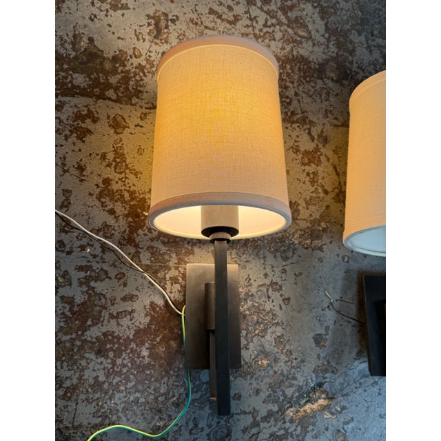 2010s Barbara Barry for Visual Comfort Signature Aspect Wall Sconces, Pair For Sale - Image 5 of 12