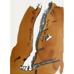 1993 Henri Cueco Festival d'Avignon Screen Print Poster