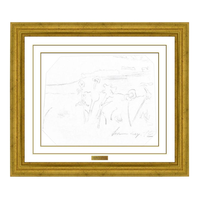 1990s Flowers by the Sea, Andrew Wyeth For Sale