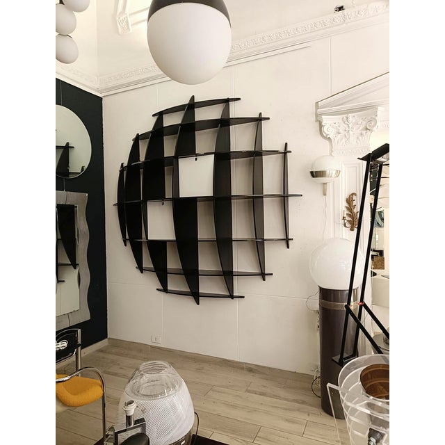 Tyco Wall Bookcase by Manfredo Massironi for Nikol International, Italy, 1970s For Sale - Image 7 of 13