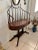 Vintage Wood Planter Console Table With Spindle Back For Sale - Image 4 of 6