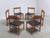 Dining Chairs in Oak from Meubelatelier Vanda, 1960s, Set of 6 For Sale - Image 9 of 18