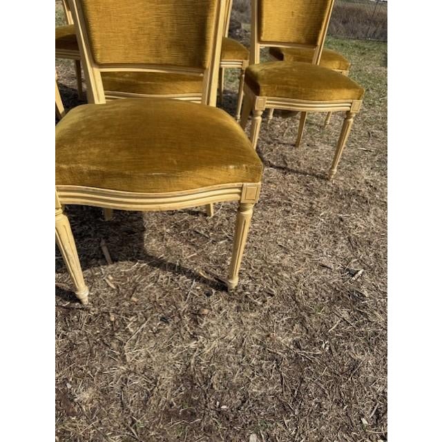 Fine 19th Century Louis XVl Dining Chairs - Set of 8 For Sale - Image 16 of 18