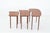 Danish Asymmetrical Teak Nesting Tables, 1960s, Set of 3 For Sale - Image 16 of 16