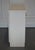 Minimalist Painted White Cupboard with Brass Knobs For Sale - Image 11 of 14