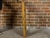 A French Midcentury bamboo mirror with geometric mosaic style arrangement. This French Midcentury wall mirror, featuring...