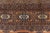 1990s Rustic Bokhara Brown/Beige Hand Knotted Wool Rug For Sale - Image 5 of 9