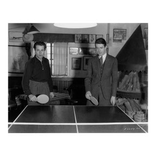 'Table Tennis Stars' Unframed Archival Pigment Print For Sale