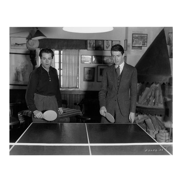 'Table Tennis Stars' Unframed Archival Pigment Print For Sale