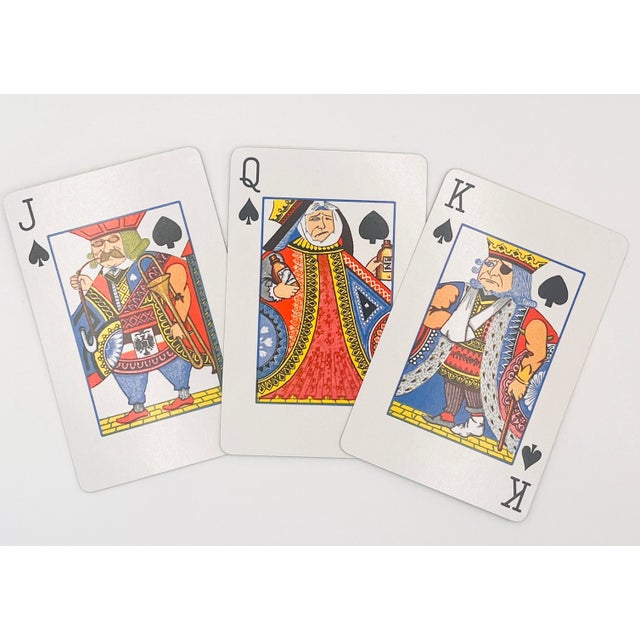 Textile Tiffany & Co. Vintage Bridge Playing Card Set For Sale - Image 7 of 12