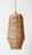 Mid-Century Modern Straw Pendant Lights, 1950s, Set of 3 For Sale - Image 3 of 17