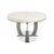 Leather Gilbert Table in Beige Cream from Baxter For Sale - Image 11 of 14