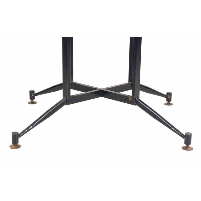 Vintage Italian Coffee Table in Wood and Brass, 1950s For Sale - Image 9 of 10