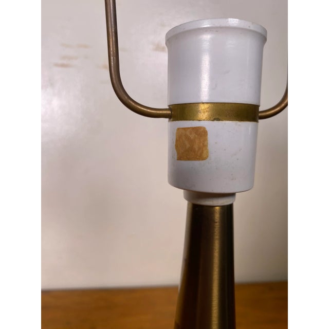 Mid-Century Modern Fog & Morup, Table Lamp, Polished Brass, Denmark, 1960s For Sale - Image 3 of 8