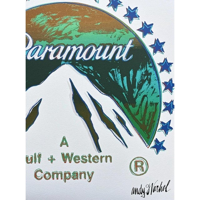 After Andy Warhol, Paramount White-Green, 1980s, Print For Sale - Image 4 of 6
