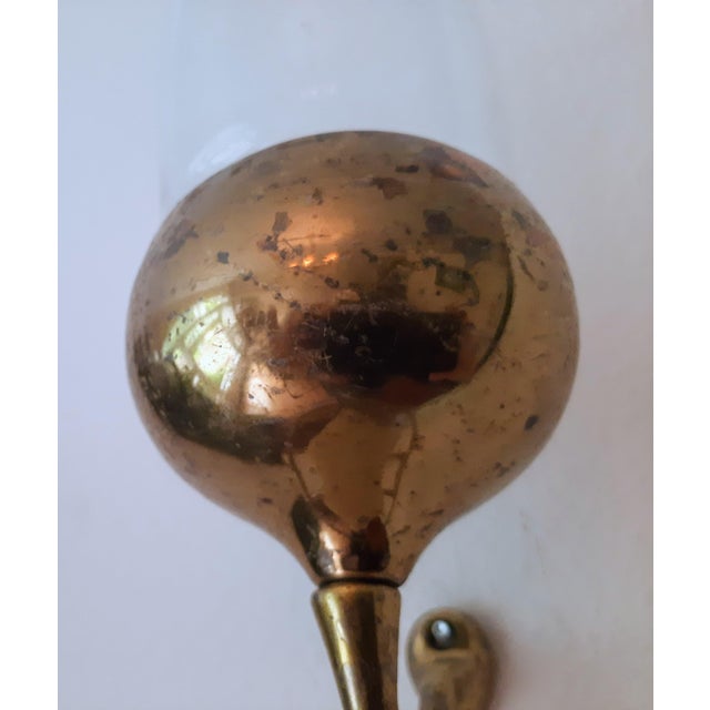 Metal Vintage Wall Mounted Antique Brass Soap Dish Cup Holder For Sale - Image 7 of 13