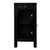 Wood Nora 12 in. W Rectangular Wood 1 Door Narrow End Table with Pull-Out Tray, Antique Coffee For Sale - Image 7 of 11