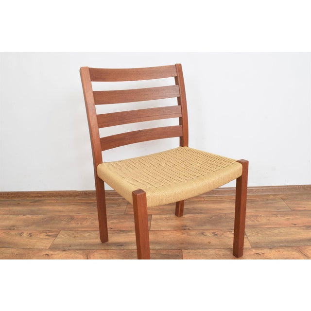Mid-Century Modern Danish Teak Dining Chair by Niels O. Møller for J.L. Møllers, 1960s For Sale - Image 10 of 12