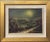 Ovidio Manetti, Rural Night Scene, Oil on Canvas, Framed For Sale - Image 7 of 7