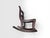 Antique Child’s Cane Seating Rocking Chair, Circa 1900 For Sale - Image 11 of 11