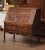 19th Century French Louis XV Carved Oak Secrétaire With Figural Scenes For Sale - Image 4 of 13