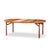 Jens Risom Mid Century Walnut Round Expanding Dining Table With 3 Leaves For Sale - Image 14 of 16