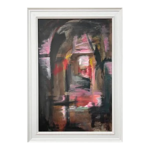 Angela Wakefield, Railway Arches & Bridges Abstract Expressionist Art by Modern British Painter, 1999