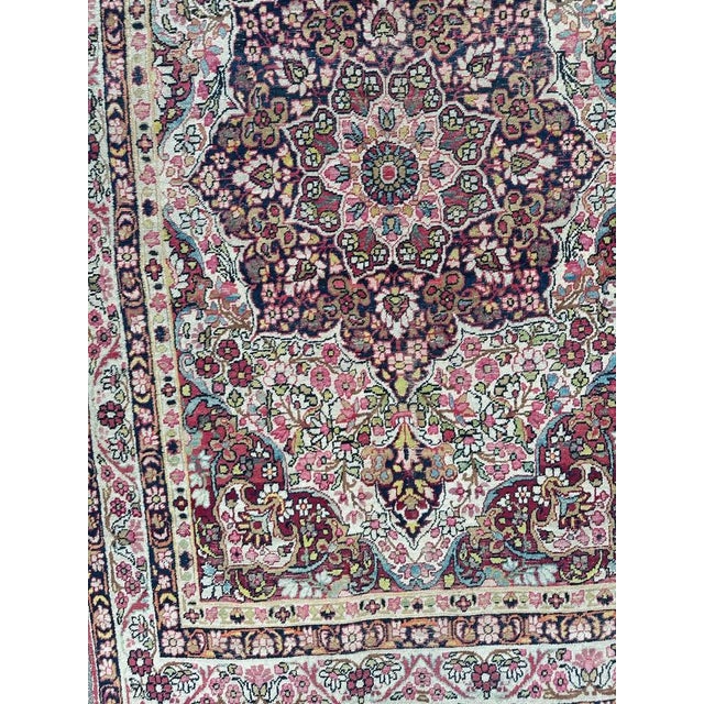 Antique Kirman Lavar Rug, 1890s For Sale - Image 3 of 18
