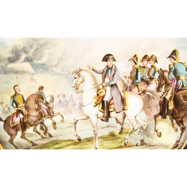 Napoleon Sevres Porcelain Cabinet Plates, Set of 2 For Sale - Image 4 of 17