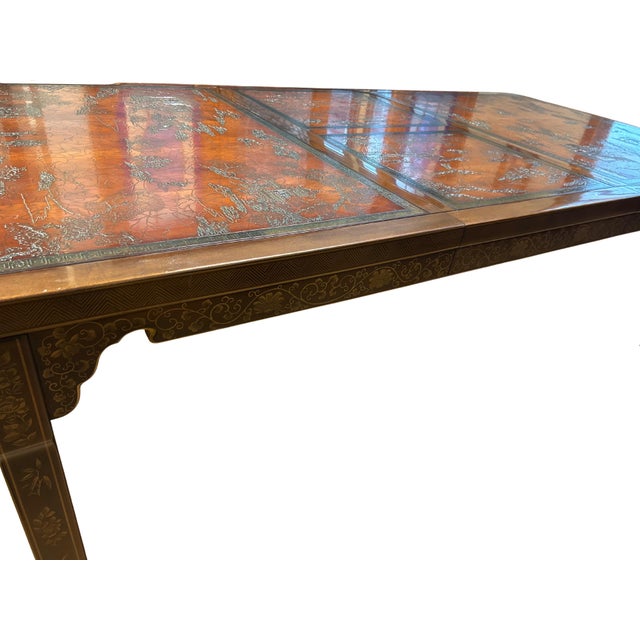 This elegant dining room set is from Drexel Heritage’s highly collectible “Ming Treasure” collection, inspired by...