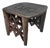 Vintage Large Nupe Wood Stool Table For Sale
