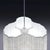 Stripes a8 decorative hanging lamp in afyon white marble by bufalini marmi dimensions: ø 31 x h 27 cm. Materials: afyon...