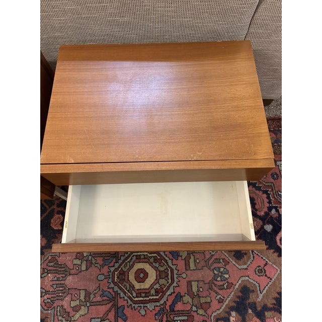 Wood Vintage Chest of Drawers by Interlubke, 1970s, Set of 2 For Sale - Image 7 of 17