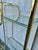 Brass Mid Century Modern Hollywood Regency Brass Etagere in the Milo Baughman Manner. Circa 1970s For Sale - Image 8 of 18