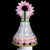 Biscuit Porcelain Covered Bottle Vase with Painted Decoration by Jean Gille For Sale - Image 5 of 17