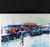 Nicola Simbari 1980s Mid-Century Italian Nicola Simbari "Sorrento" Oversized Signed Limited Edition Serigraph — Framed For Sale - Image 4 of 6