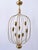 1950s Mid-Century Modern Nine-Flamed Pendant Lamp, Germany, 1950s For Sale - Image 5 of 18