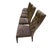 Textile Set of 6 Italian Tufted Velvet Dining Chairs by Alf Uno s.p.a., Italy For Sale - Image 7 of 10