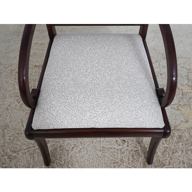 Set of 8 Henkel Harris Mahogany Dining Chairs For Sale - Image 10 of 18